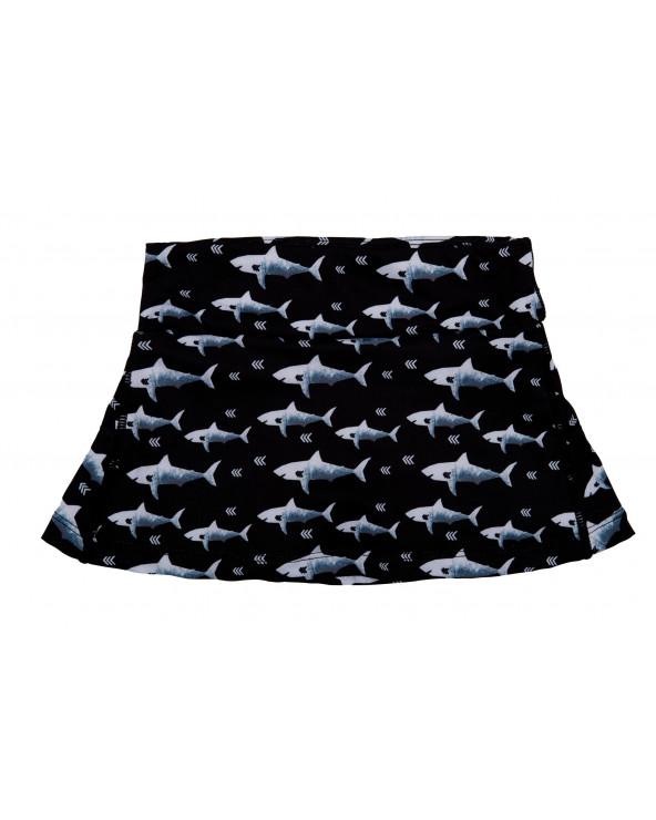 Spódniczka plażowo - kąpielowa z filtrem UPF 50 - Black Shark Spódniczka UPF 50 Stonz®