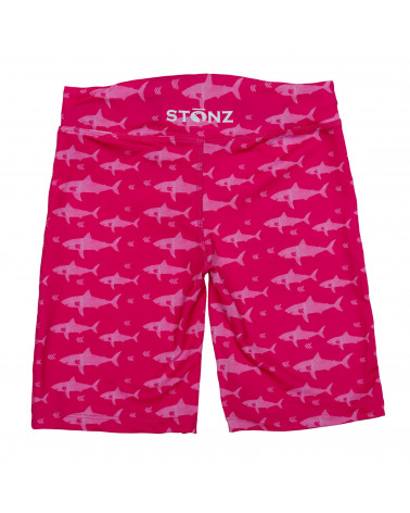 Szorty plażowo - kąpielowe z filtrem UPF 50 - Fuchsia Shark Szorty UPF 50 Stonz®