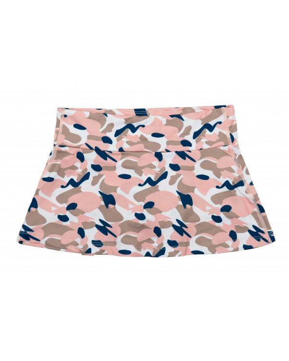 Spódniczka plażowo - kąpielowa z filtrem UPF 50 - Camo Pink | Stonz | stonzwear.pl