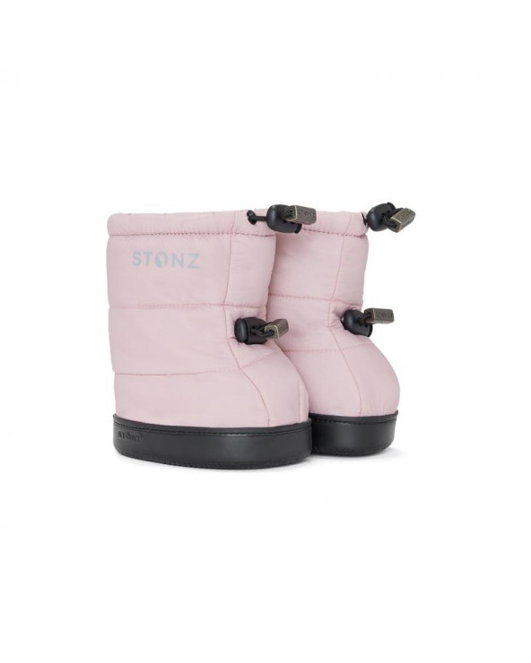 DZIECIĘCE BUTY Toddler Puffer Booties – Haze Pink | Stonz | stonzwear.pl