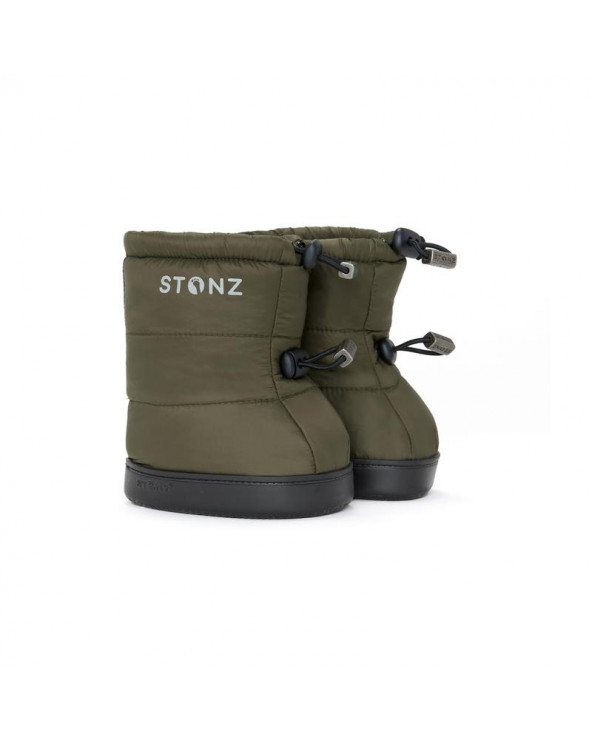 DZIECIĘCE BUTY Toddler Puffer Booties – Pine | Stonz | stonzwear.pl